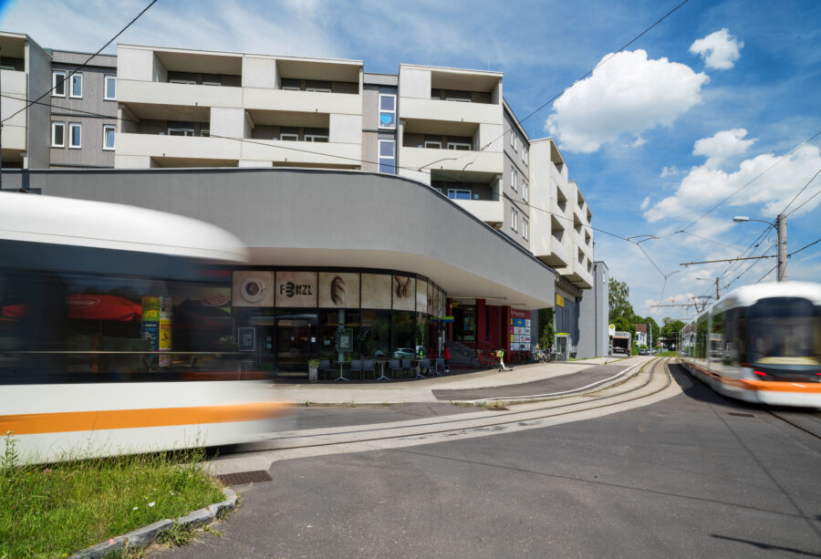 Barrierefrei erreichbare 3-Zimmer-Neubauwohnung mit großer Loggia im 2. Stock mit Lift - 040-GWG (9 von 15)korr