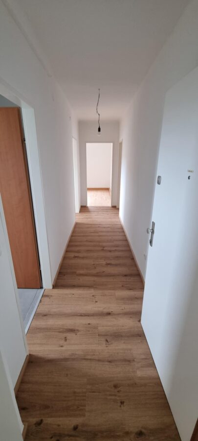 Sanierte Wohnung mit wunderschönen Ausblick ins Grüne, Küche und 2 Zimmer und großer Loggia im 3. Stock mit Lift in ruhiger Lage - 1000045890