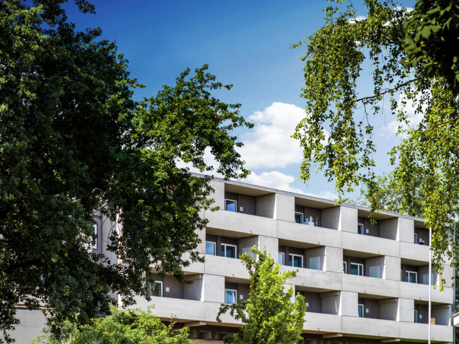 3-Zimmer Neubauwohnung mit großzügiger Loggia im 3. Stock - barrierefrei erreichbar- **bei den Fotos handelt es sich um Einrichtungsbeispiele** - 040-GWG (11 von 23)korr